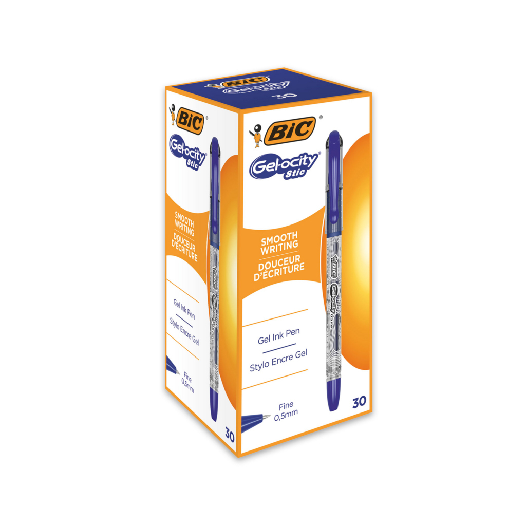 Ручка гелева Bic Gel-Ocity Stic, синій (bcCEL1010265) - зображення 2