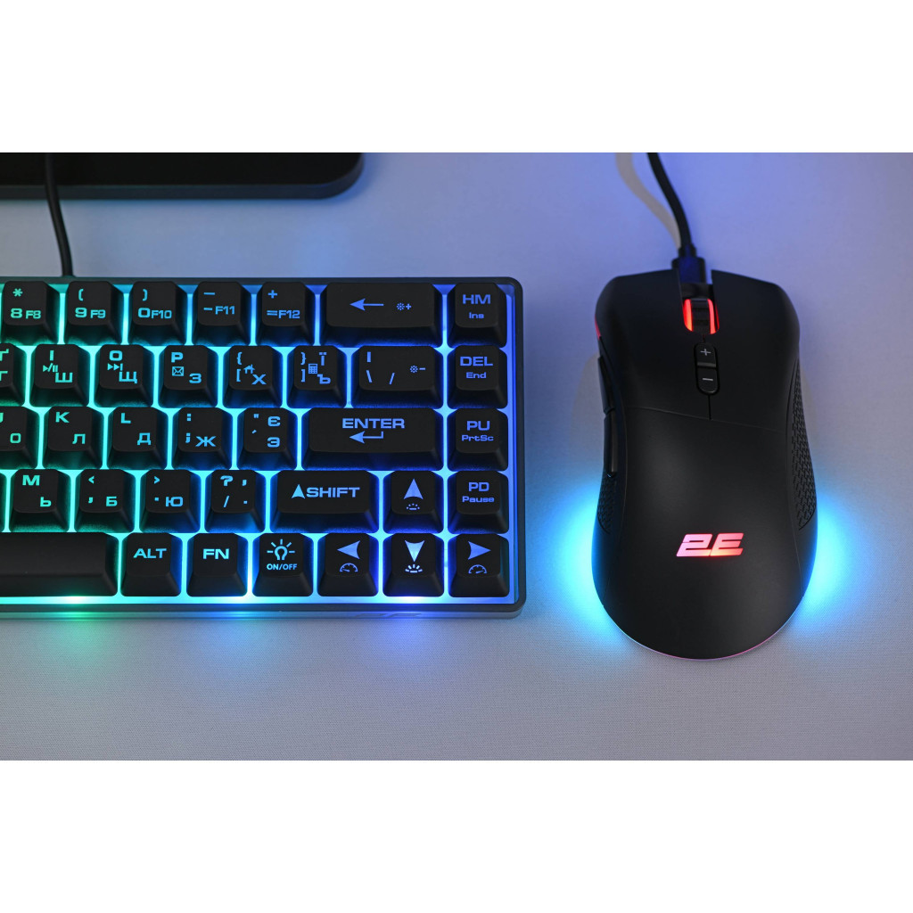 Мишка 2E Gaming MG350 Wireless/USB RGB Black (2E-MG350UB-WL) - зображення 10