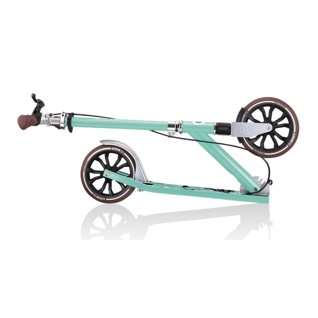 Самокат Globber NL205 Deluxe, з ручним гальмом, м''ятний (685-206) - зображення 8