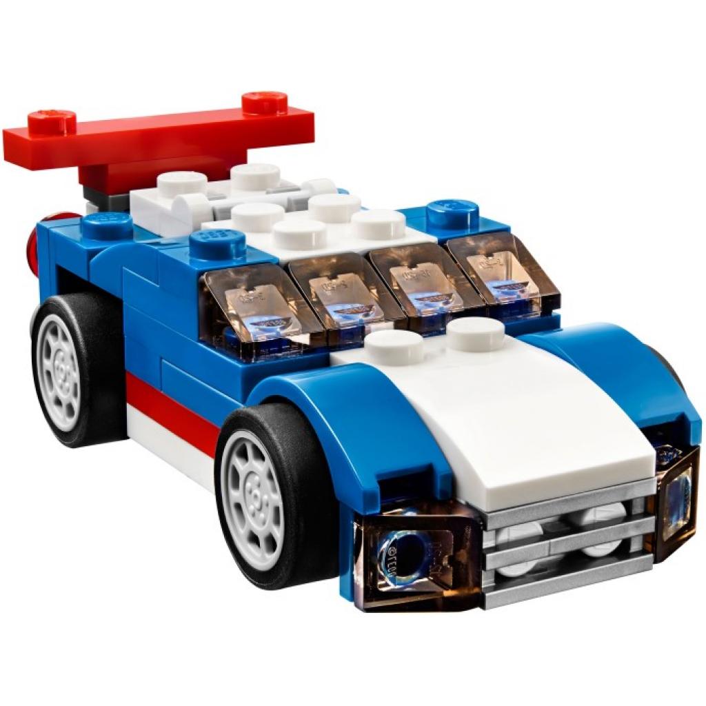 Конструктор LEGO Creator Синій гоночний автомобіль (31027) - зображення 3