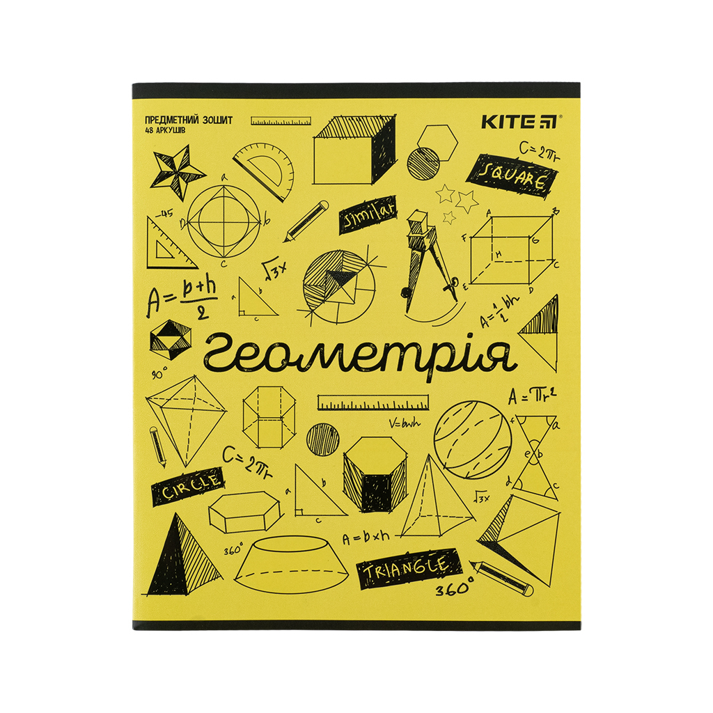 Зошит Kite предметний Sketch 48 аркушів, геометрія клітинка (K24-240-19) - зображення 1