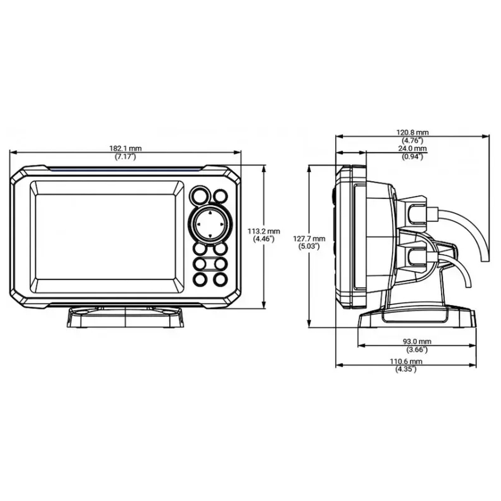 Ехолот Lowrance EAGLE-5 SPLITSHOT HD ROW (000-16112-001) - изображение 7