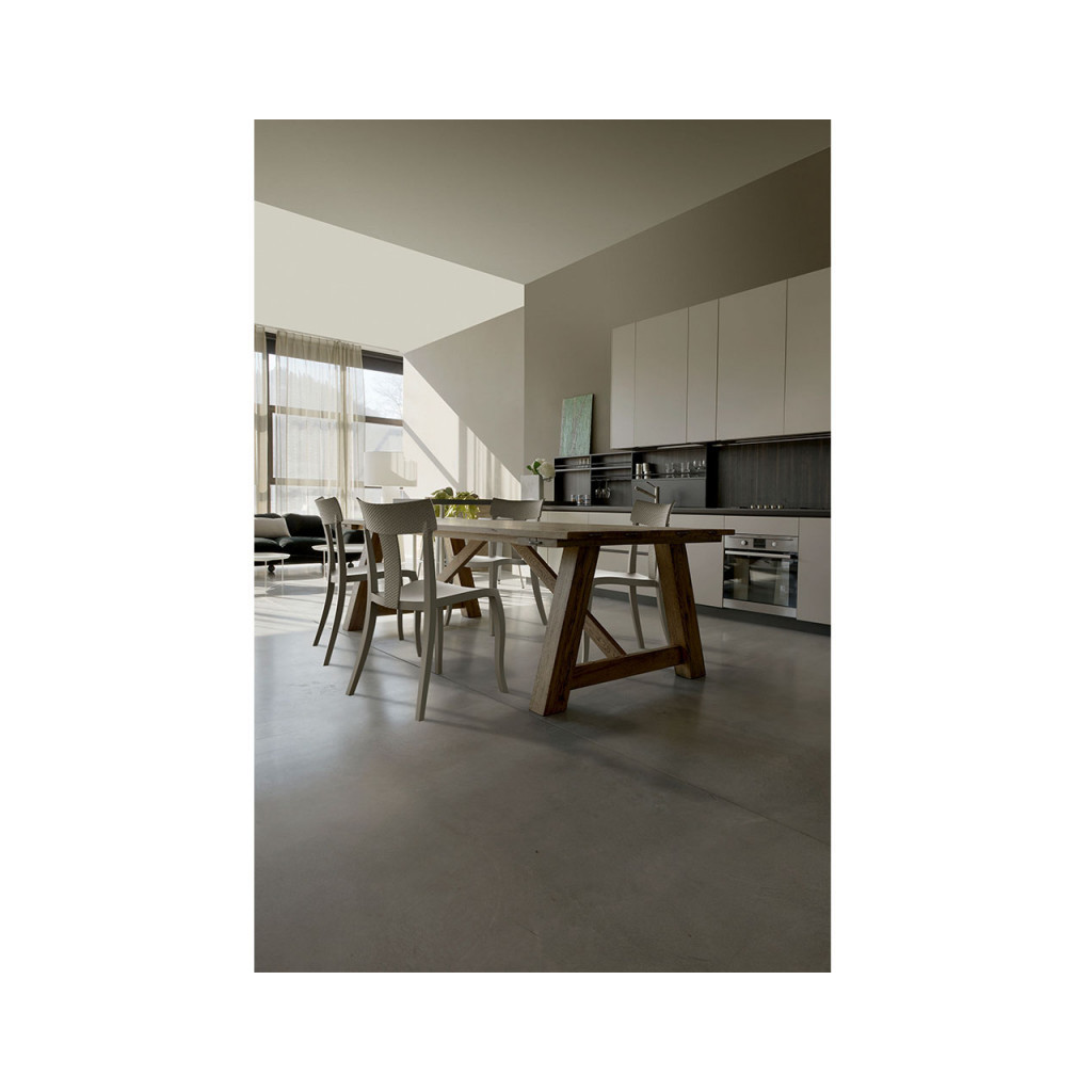 Кухонний стілець PAPATYA toro-s під ротанг білий, колір 01 (2192) - зображення 2