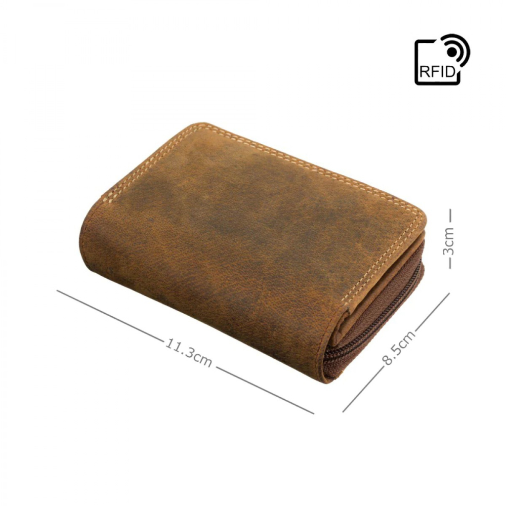 Гаманець Visconti 729 Rocket Oil Tan (729 OIL TAN) - зображення 4