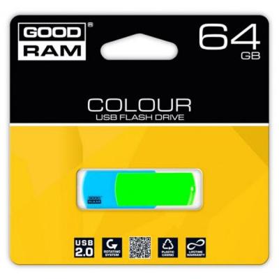 USB флеш накопичувач Goodram 64GB Colour Mix USB 2.0 (PD64GH2GRCOMXR9) - зображення 3