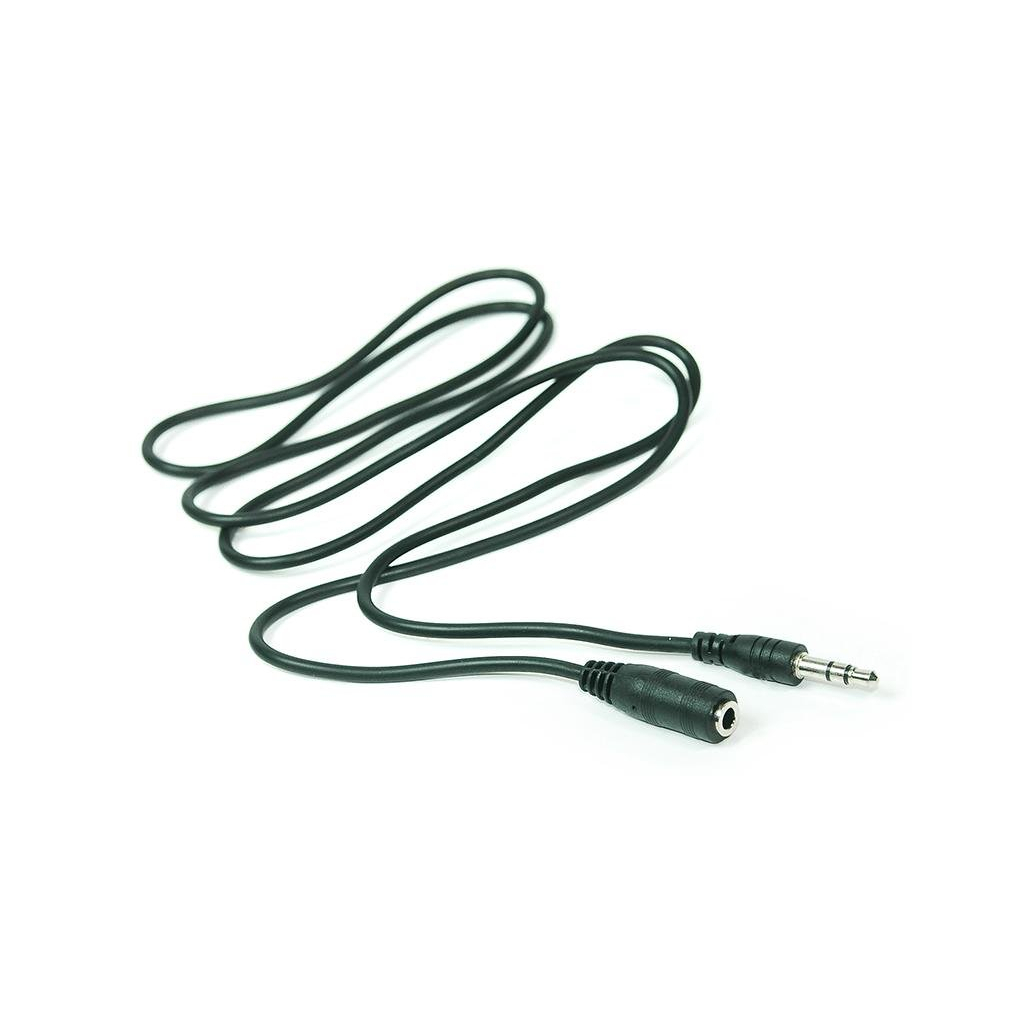 Кабель мультимедійний 3.5mm M to 3.5mm F 1.0m PowerPlant (KD00AS1264) - зображення 1