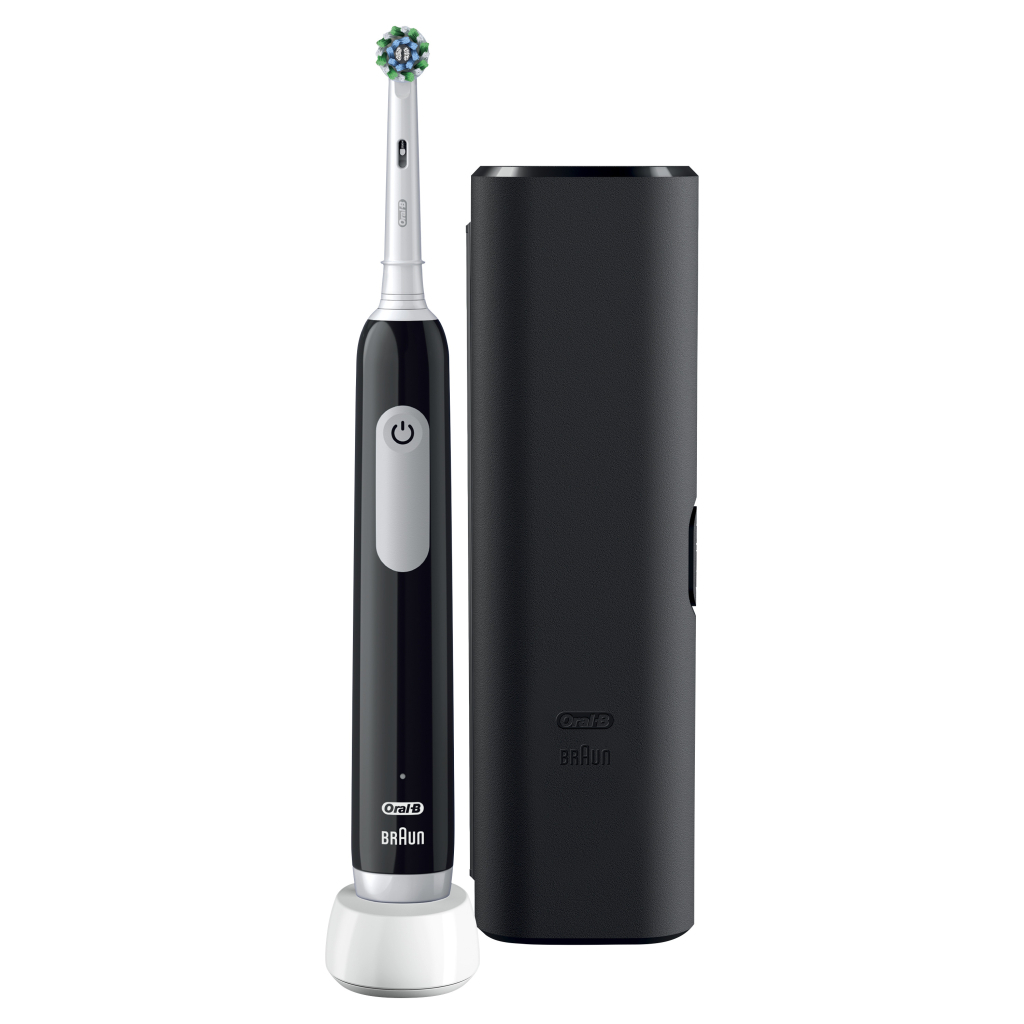 Електрична зубна щітка Oral-B Pro Series 1 D305.513.3X BK типу 3791+ чохол Travel Edition - зображення 1