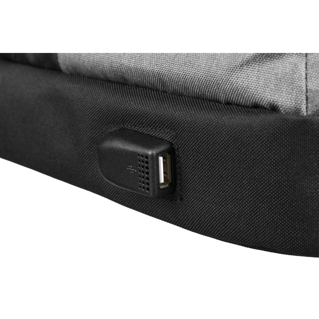 Сумка для ноутбука 2E 16" Supreme, Grey (2E-CBT9185GR) - зображення 12