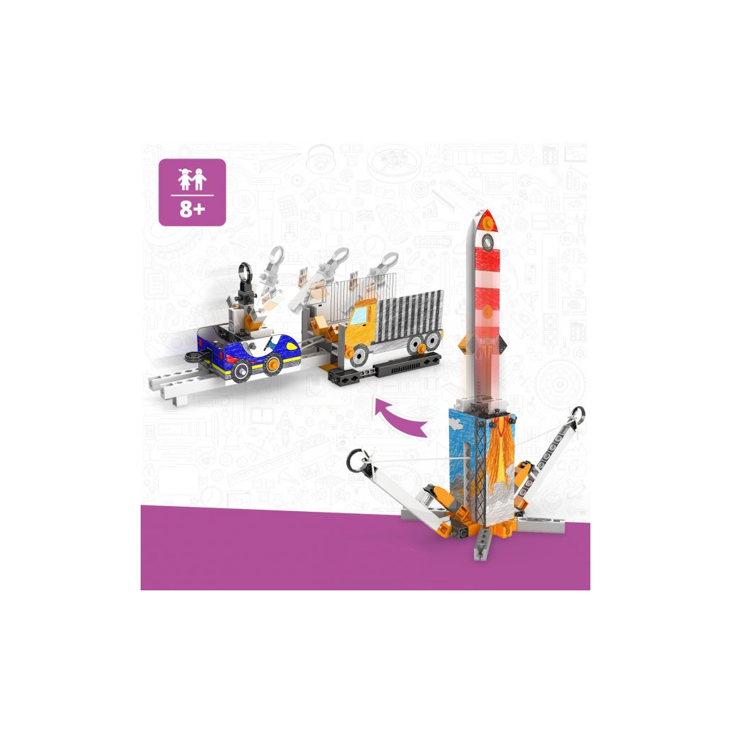 Конструктор Engino Stem Як працює інерція (STL26) - зображення 2