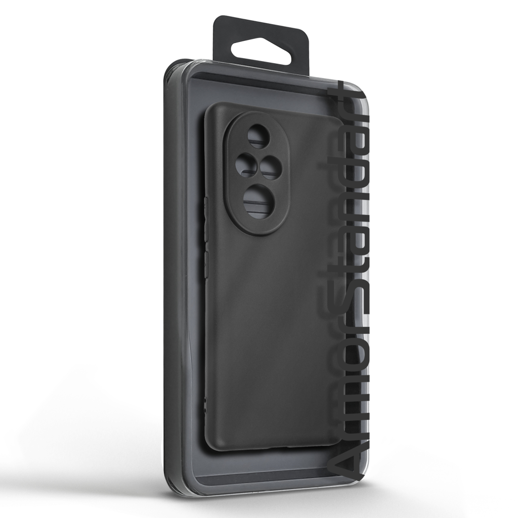 Чохол до мобільного телефона Armorstandart Matte Slim Fit Honor 200 Pro Camera cover Black (ARM80650) - зображення 5
