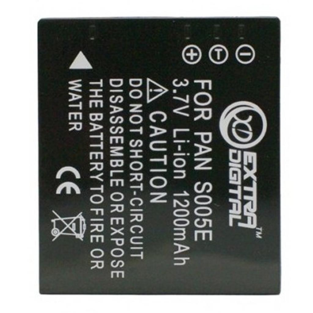 Акумулятор до фото/відео Extradigital Panasonic S005E, Fuji NP-70 (BDP2576) - зображення 1