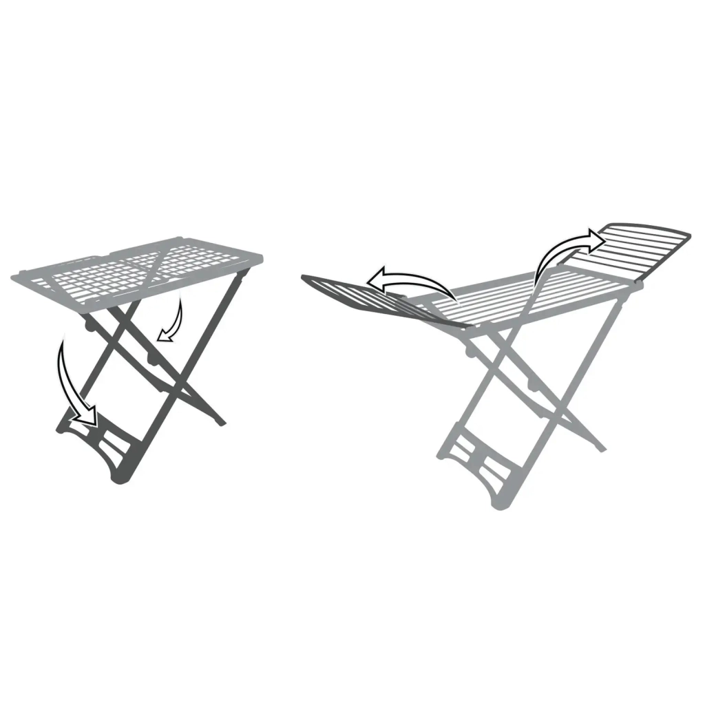 Сушарка для білизни Casa Si Resin 20m White Підлогова (CS92066Q01) (DAS302859) - зображення 3