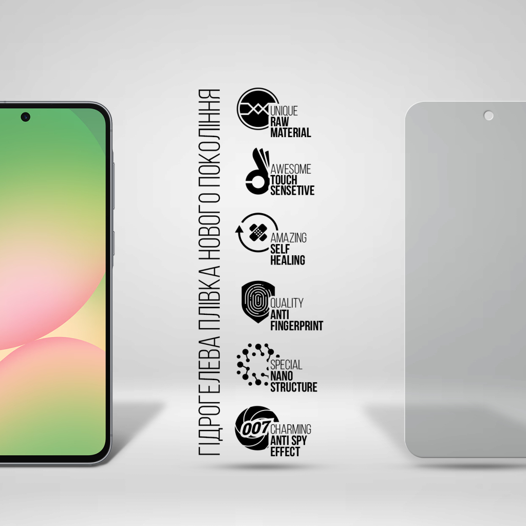 Плівка захисна Armorstandart Anti-spy Samsung A56 5G (ARM82621) - зображення 2