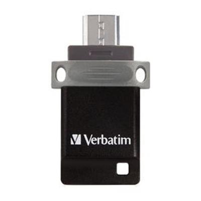 USB флеш накопичувач Verbatim 32GB DUAL OTG USB 2.0 (49843) - зображення 1