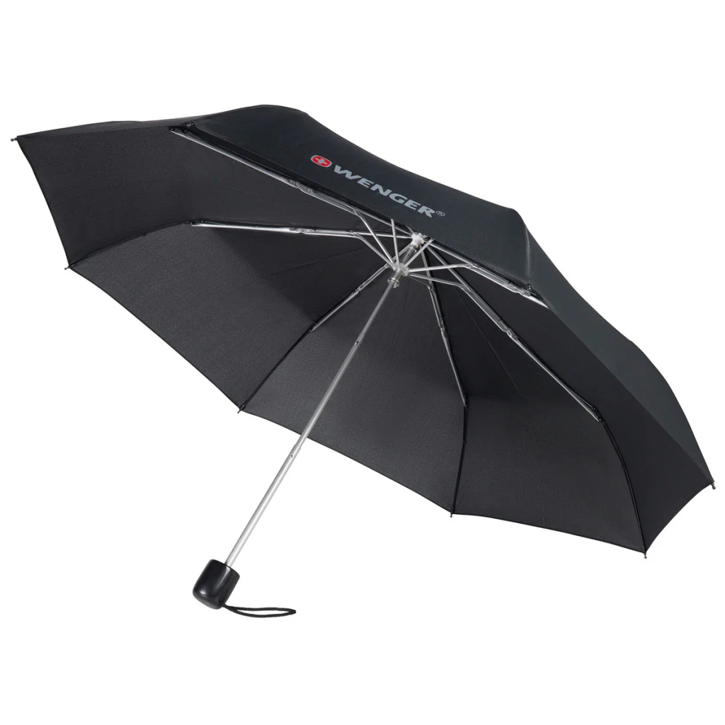 Парасоля Wenger Large Travel Umbrella, чорна (611887) - зображення 1