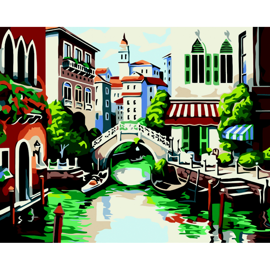 Картина по номерам ZiBi Венеція 40*50 см ART Line (ZB.64183) - зображення 1