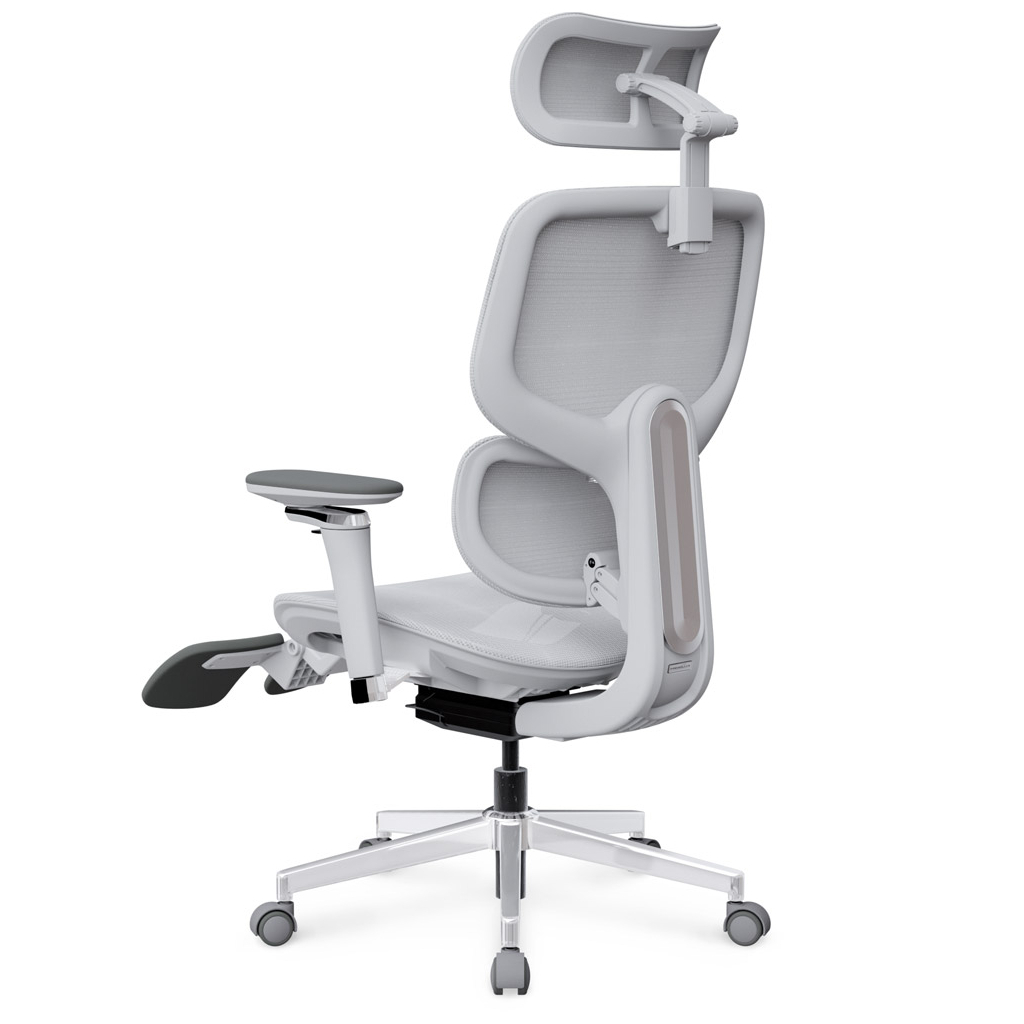 Офісне крісло Mealux D2 Air Plus Grey (HF-D2 Plus M/G) - зображення 8