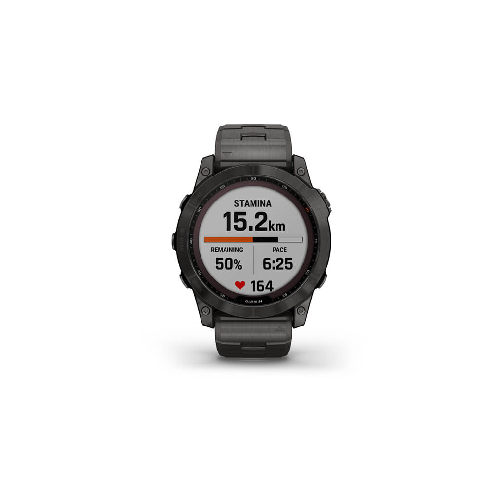 Смарт-годинник Garmin fenix 7X Sapph Sol Carbon Gray DLC Ti, GPS (010-02541-27) - зображення 6