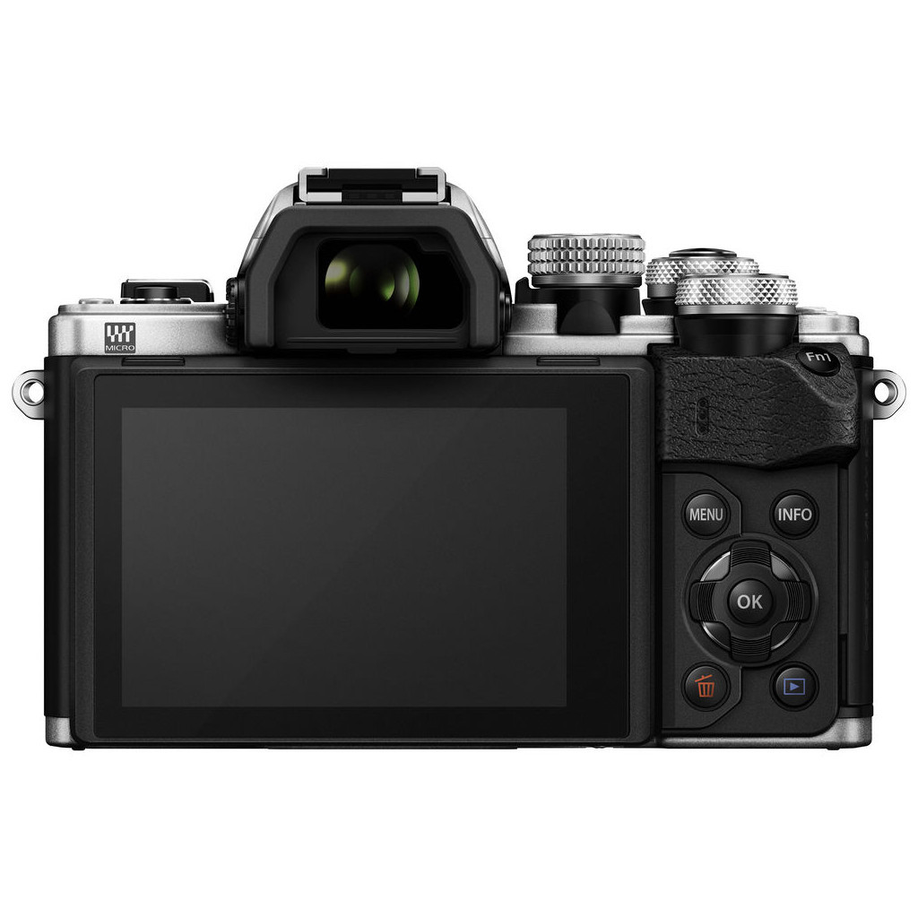 Цифровий фотоапарат Olympus E-M10 mark II Pancake Double Zoom 14-42 + 40-150 Kit S/S/BE-M1 (V207053SE000) - зображення 4