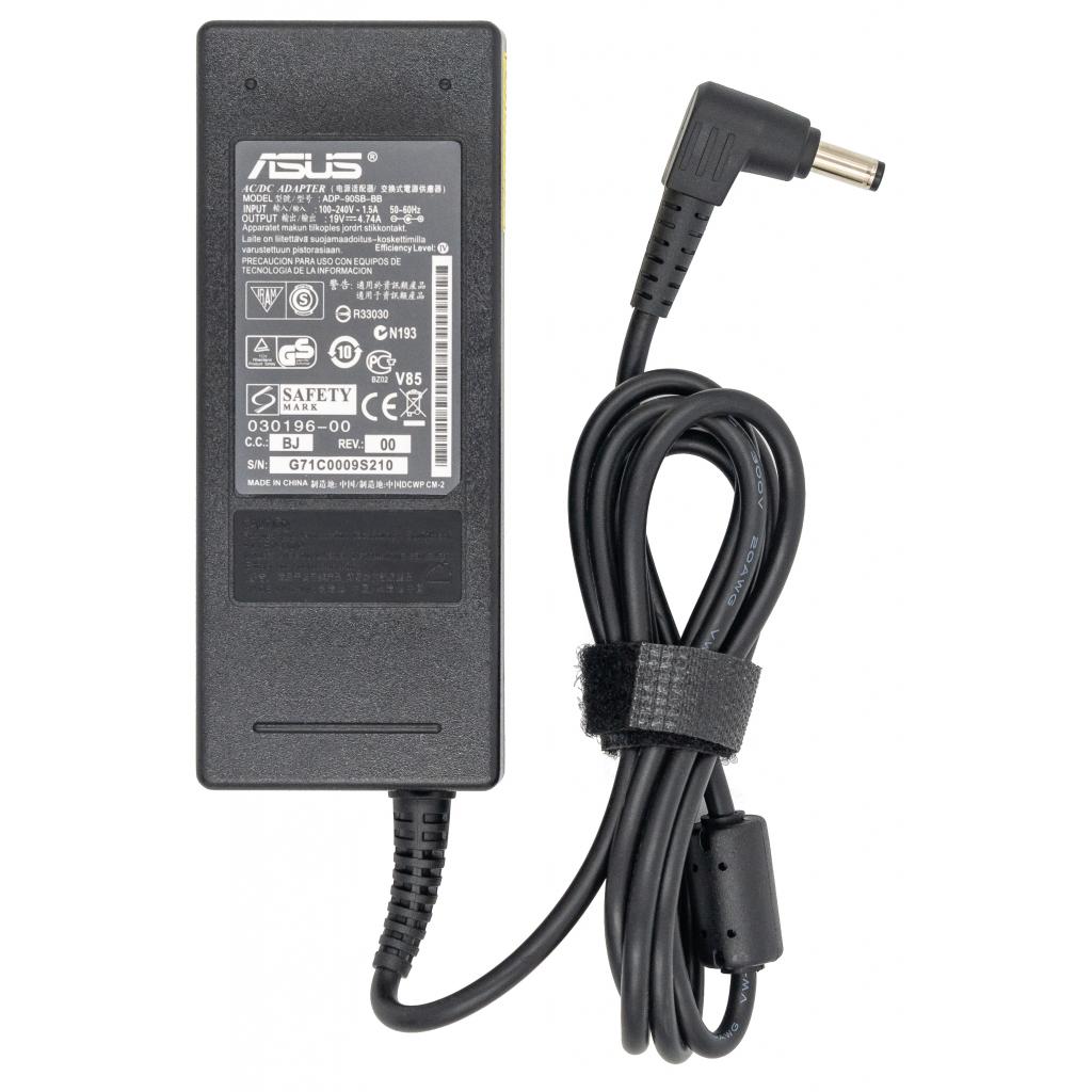 Блок живлення до ноутбуку Grand-X Asus (19V 4.74A 90W) 5.5x2.5mm (ACASL90W) - зображення 1
