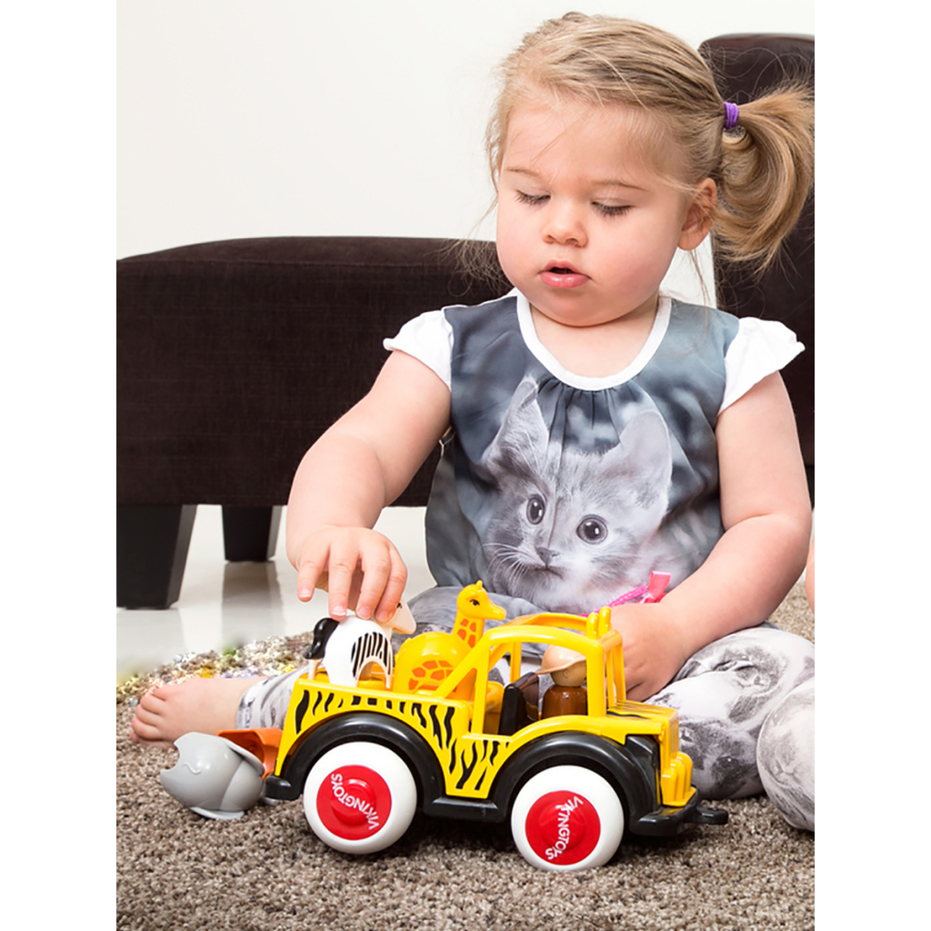 Спецтехніка Viking Toys Пікап "Сафарі" з тваринами (1268) - зображення 3