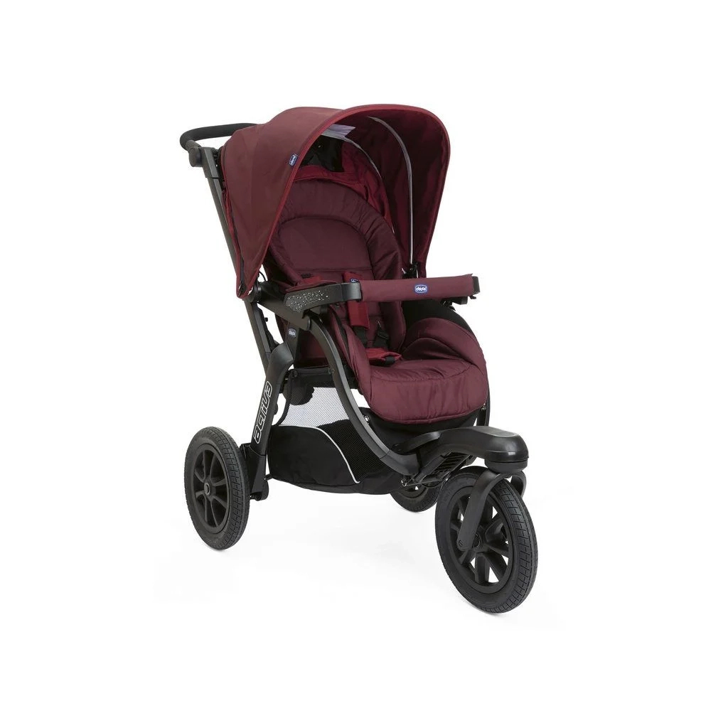 Коляска Chicco 3 в 1 Trio Activ3 Вишнева (79270.82) - зображення 3