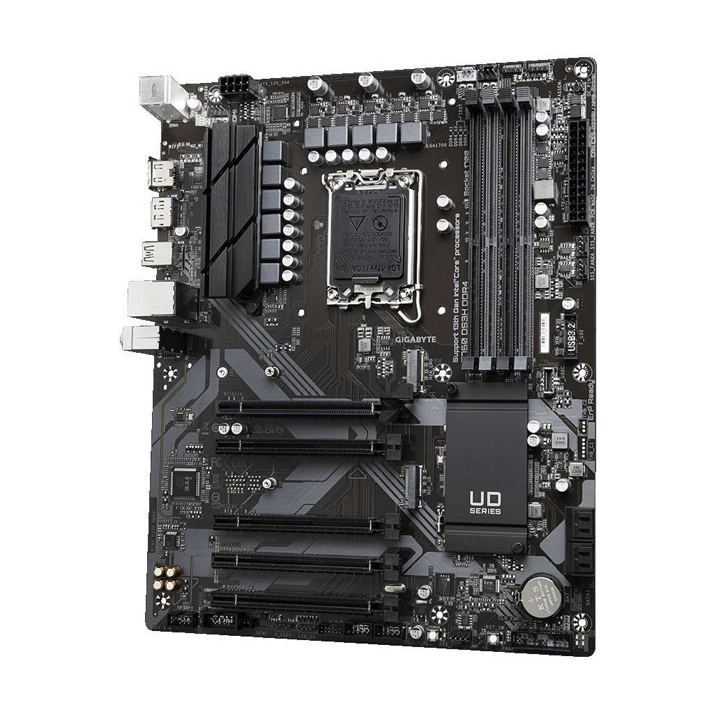 Материнська плата GIGABYTE B760 DS3H DDR4 - зображення 4