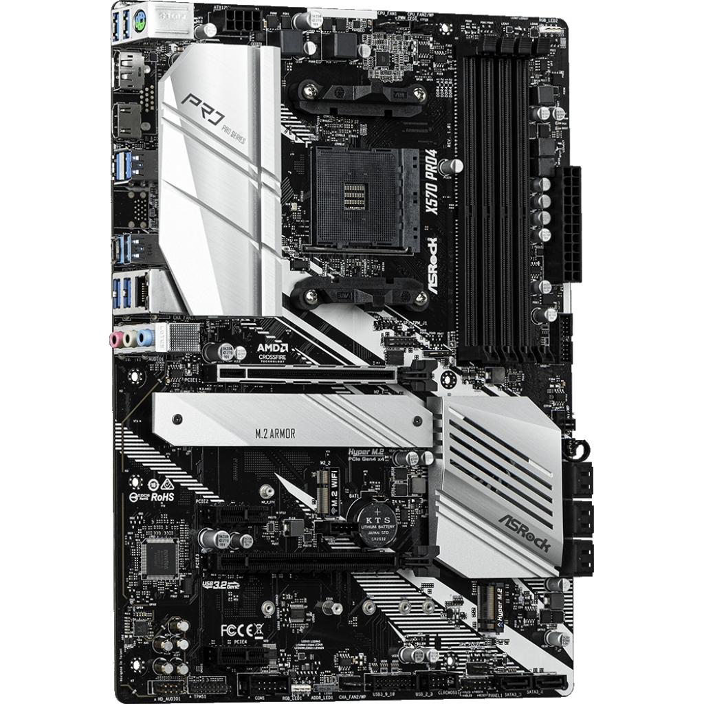 Материнська плата ASRock X570 PRO4 - зображення 4