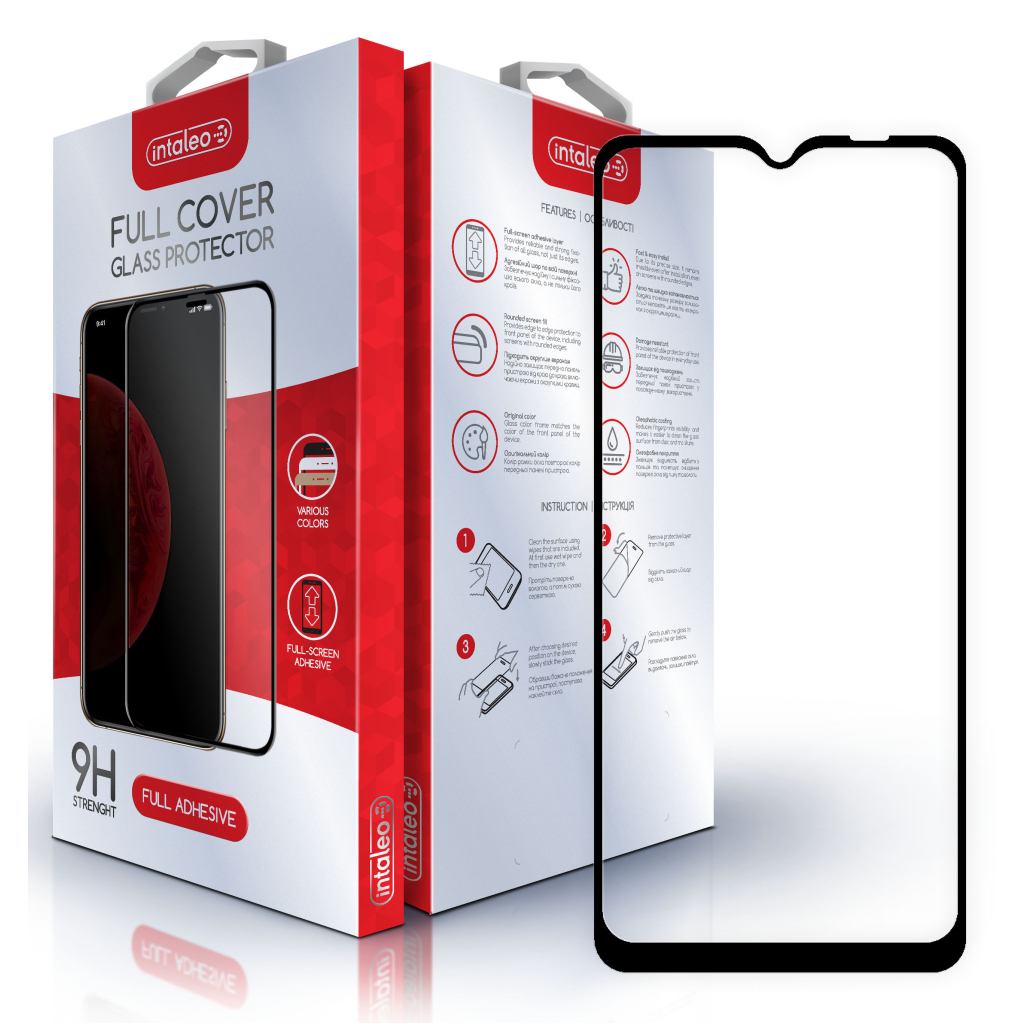 Скло захисне Intaleo Full Glue Samsung A22 (1283126512575) - зображення 2