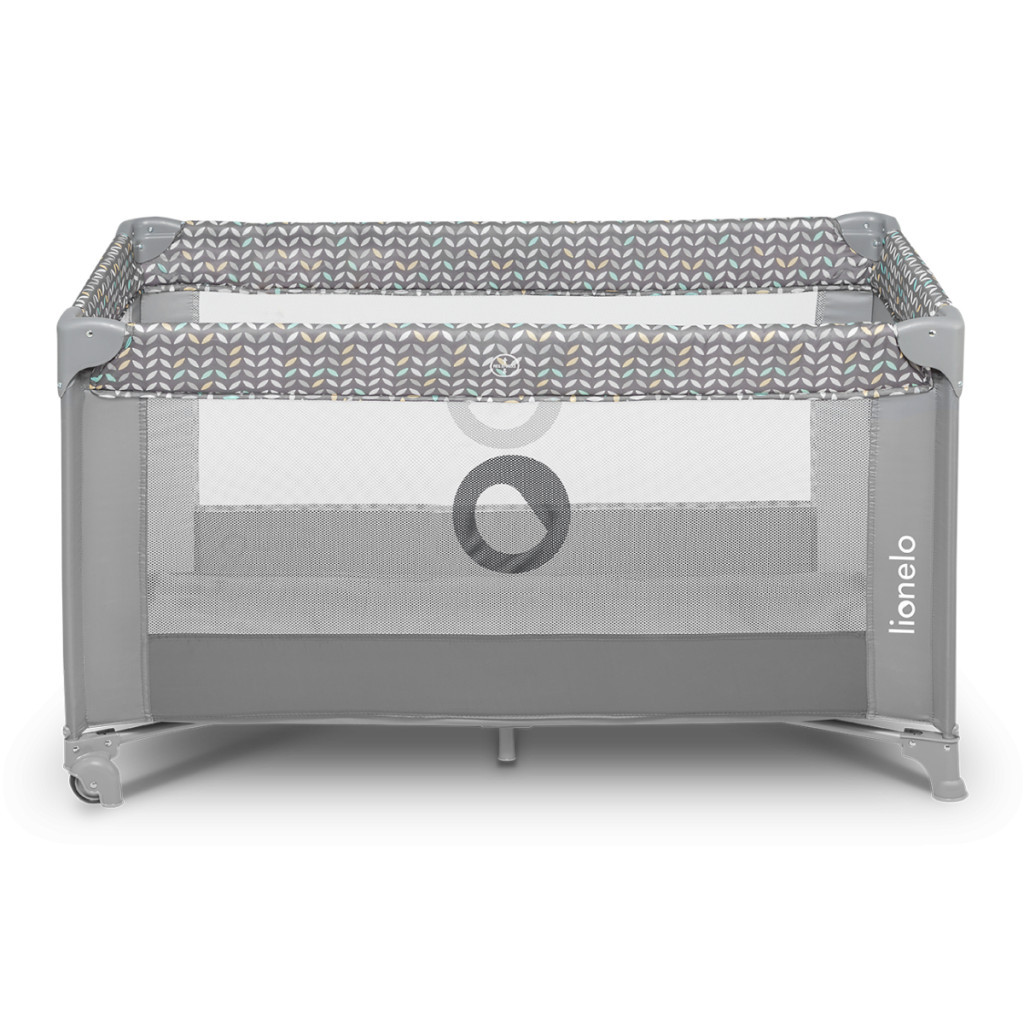 Дитячий манеж Lionelo Stefi Grey Concrete Multicolor (LO-STEFI GREY CONCRETE MULTICOLOR) - зображення 4