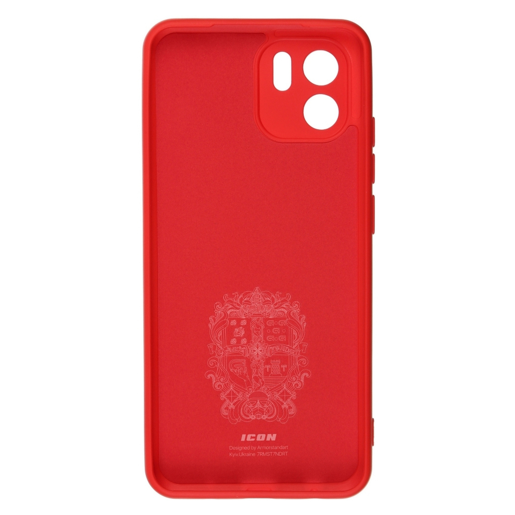 Чохол до мобільного телефона Armorstandart ICON Case Xiaomi Redmi A1 Red (ARM62834) - зображення 2