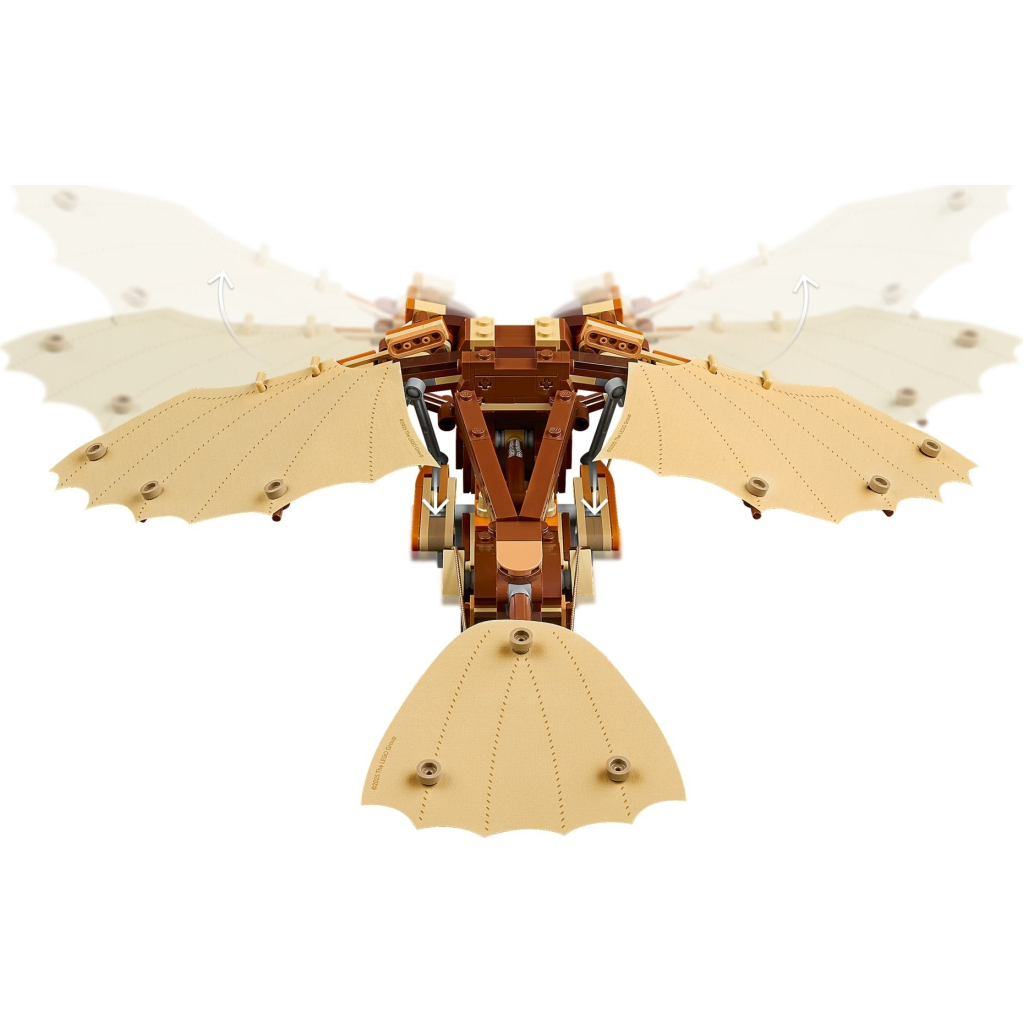 Конструктор LEGO Icons Літальний апарат Леонардо да Вінчі (10363) - зображення 6