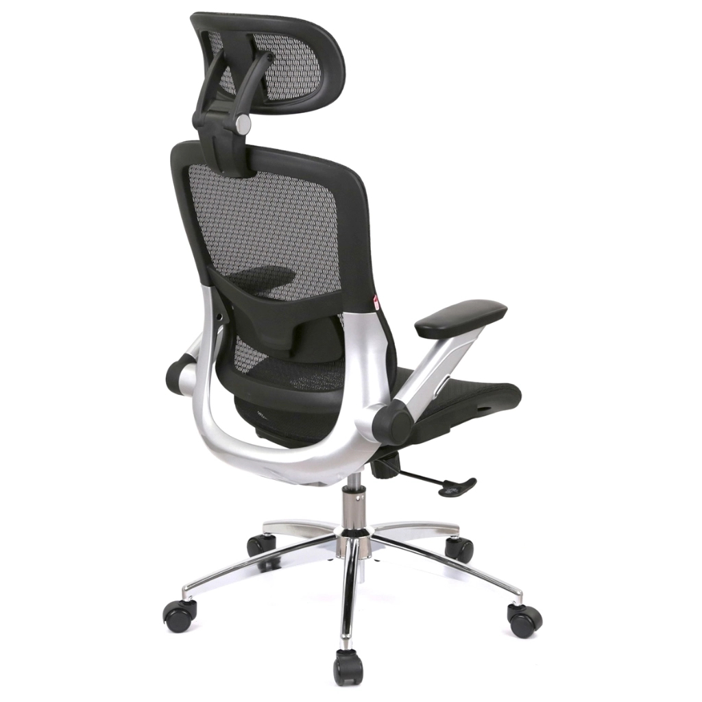 Офісне крісло Аклас Трембіта R-SR Чорний (Чорний) (00158593) - зображення 5