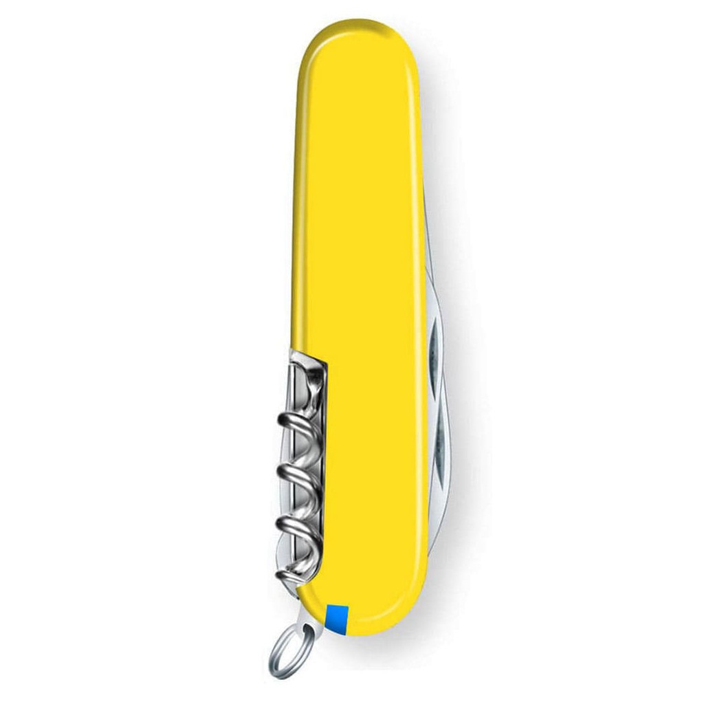 Ніж Victorinox Huntsman Ukraine 91 мм Синьо-жовтий (1.3713.2.8) - зображення 5