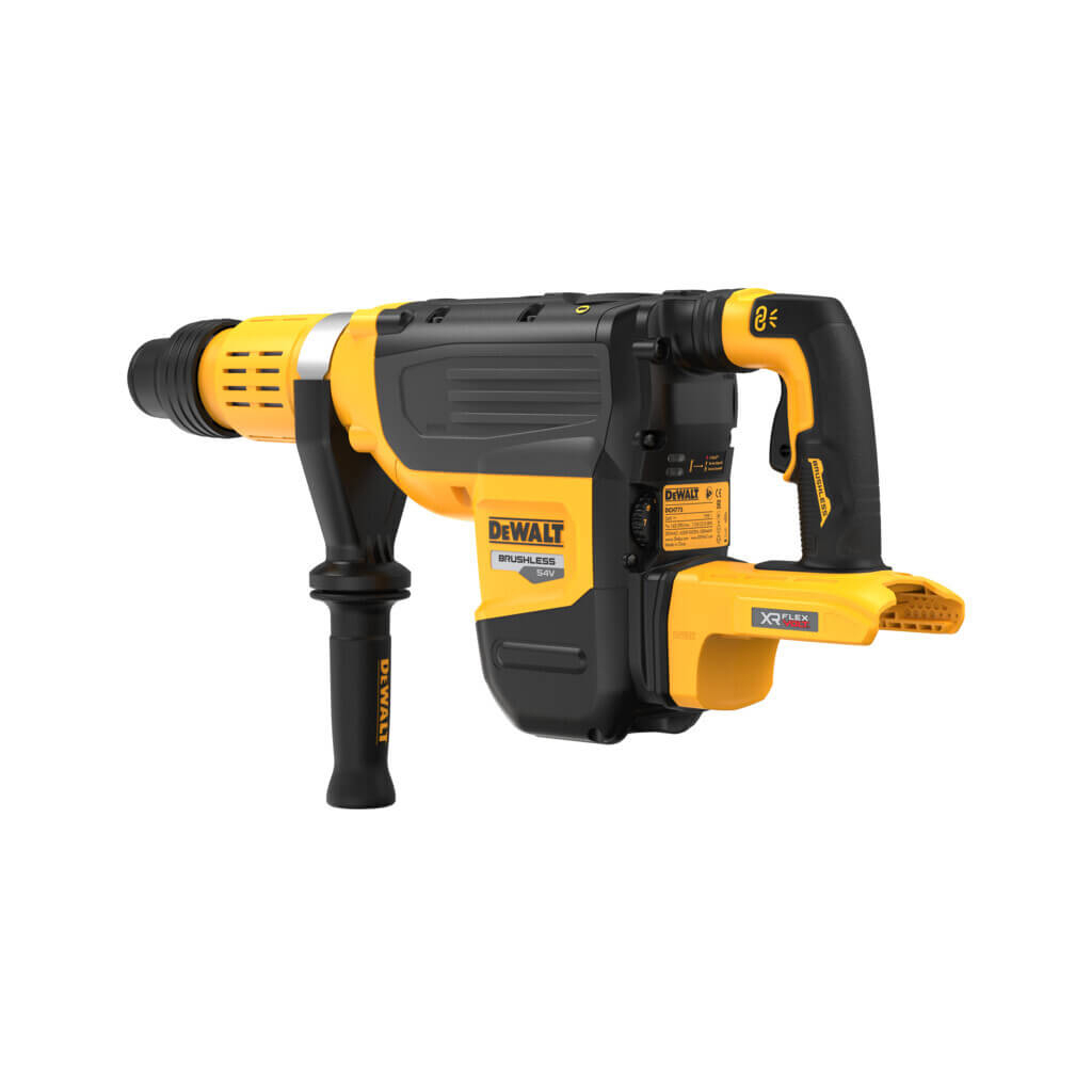 Перфоратор DeWALT безщітковий, SDS-Plus, 18 В, 2.1 Дж, 3 реж. (без АКБ та ЗП) (DCH775X2) - зображення 4