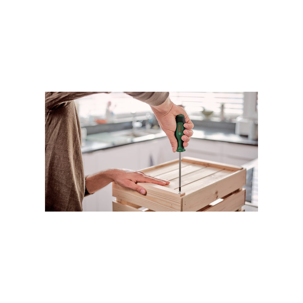 Набір викруток Bosch набір 6шт, SL 4, 6.5 мм, PH1х100 мм, PH2х125 мм, PZ1х100 мм, PZ2х125 мм (1.600.A02.BX7) - изображение 6