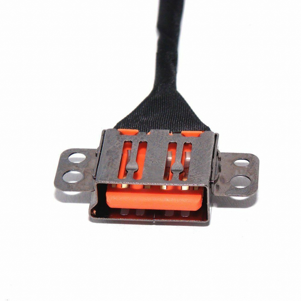Роз'єм живлення ноутбука з кабелем Lenovo PJ862 (bevel USB), 5-pin, 9 см (A49087) - зображення 2