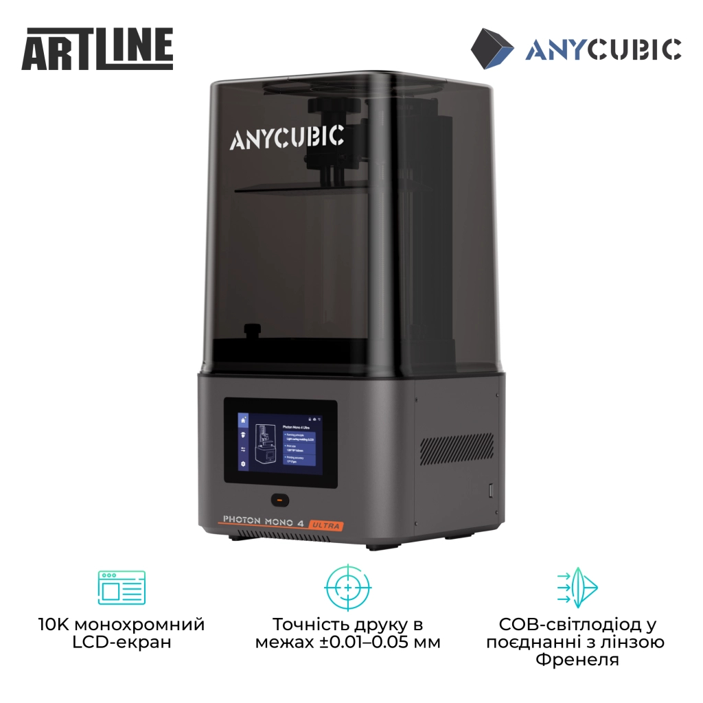 3D-принтер Anycubic Photon Mono 4 Ultra (PM4UBK0A-O) - зображення 2