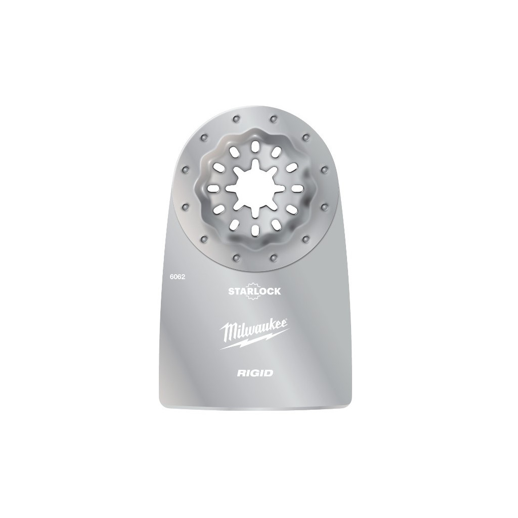 Полотно Milwaukee шкребок жорсткий STARLOCK для реноватора, 52х37 мм (48906062) - зображення 1