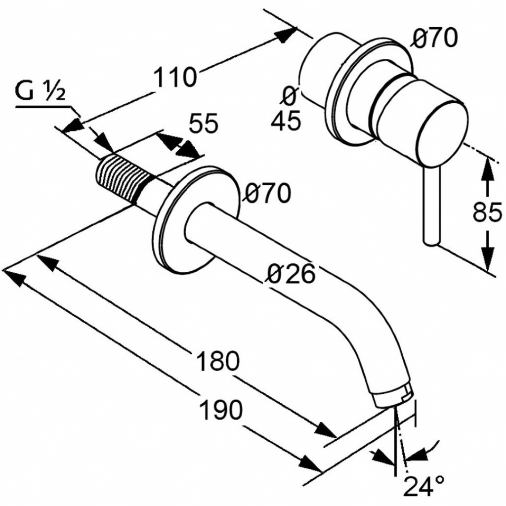 Змішувач KLUDI Bozz (382440576) - изображение 2