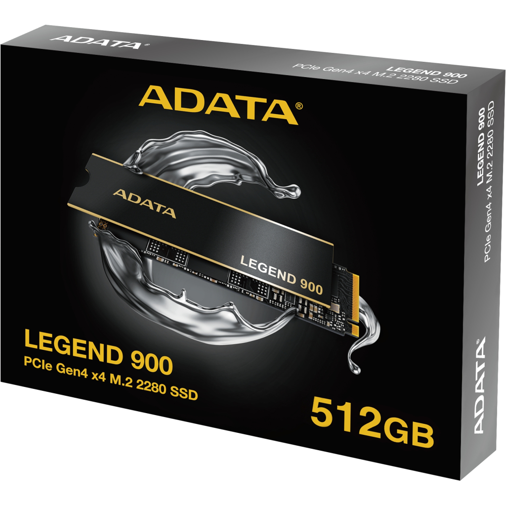 Накопичувач SSD M.2 2280 512GB ADATA (SLEG-900-512GCS) - зображення 7