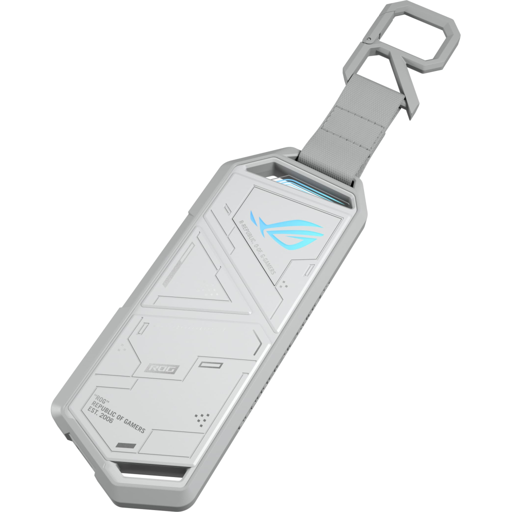 Кишеня зовнішня ASUS SSD ROG STRIX ARION ESD-S1C/WHT/G/AS PCIe NVMe M.2 2230/2242/2260/2280 USB-C 3.2 Gen 2x1 (90DD02H1-B09000) - зображення 6