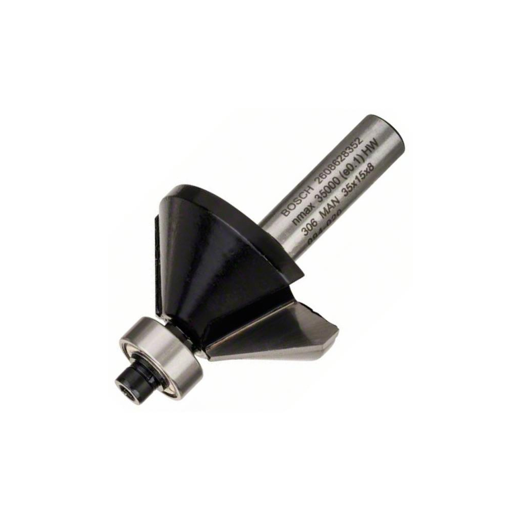 Фреза Bosch Professional фасонна, Std, S8, D11, L15 45° (2.608.628.352) - зображення 1