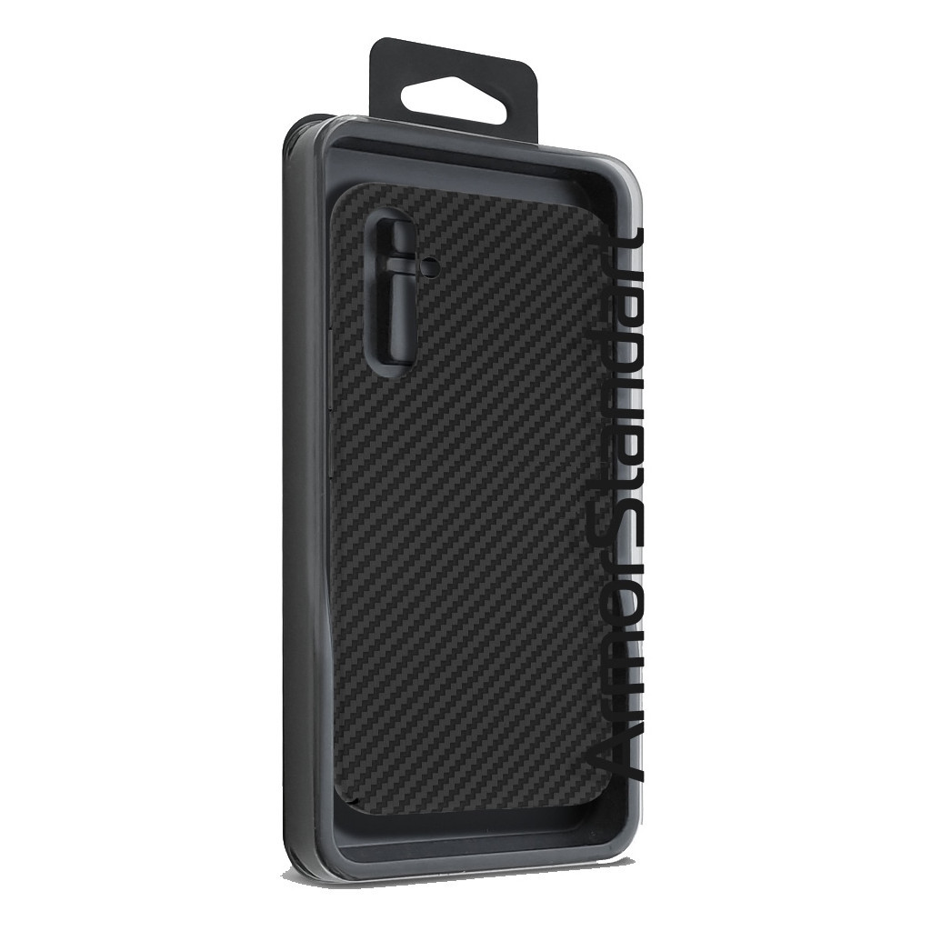 Чохол до мобільного телефона Armorstandart LikeCarbon Samsung A34 5G (A346) Black (ARM71927) - зображення 3