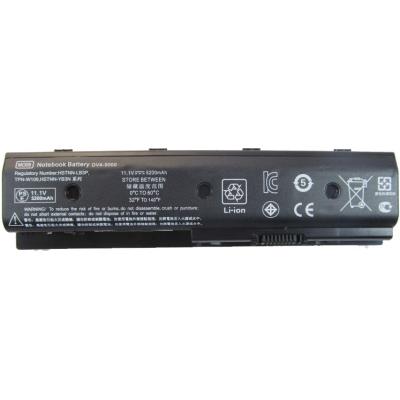 Акумулятор до ноутбука AlSoft HP Pavilion M6-1000 (DV4-5000) HSTNN-LB3P 5200mAh 6cell 11.1 (A41646) - зображення 1