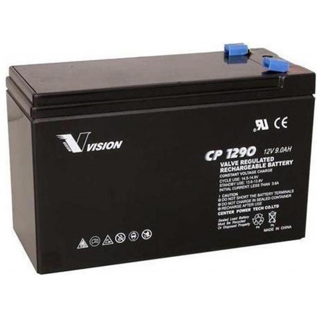 Батарея до ДБЖ Vision CP 12V 9Ah (CP1290) - зображення 1