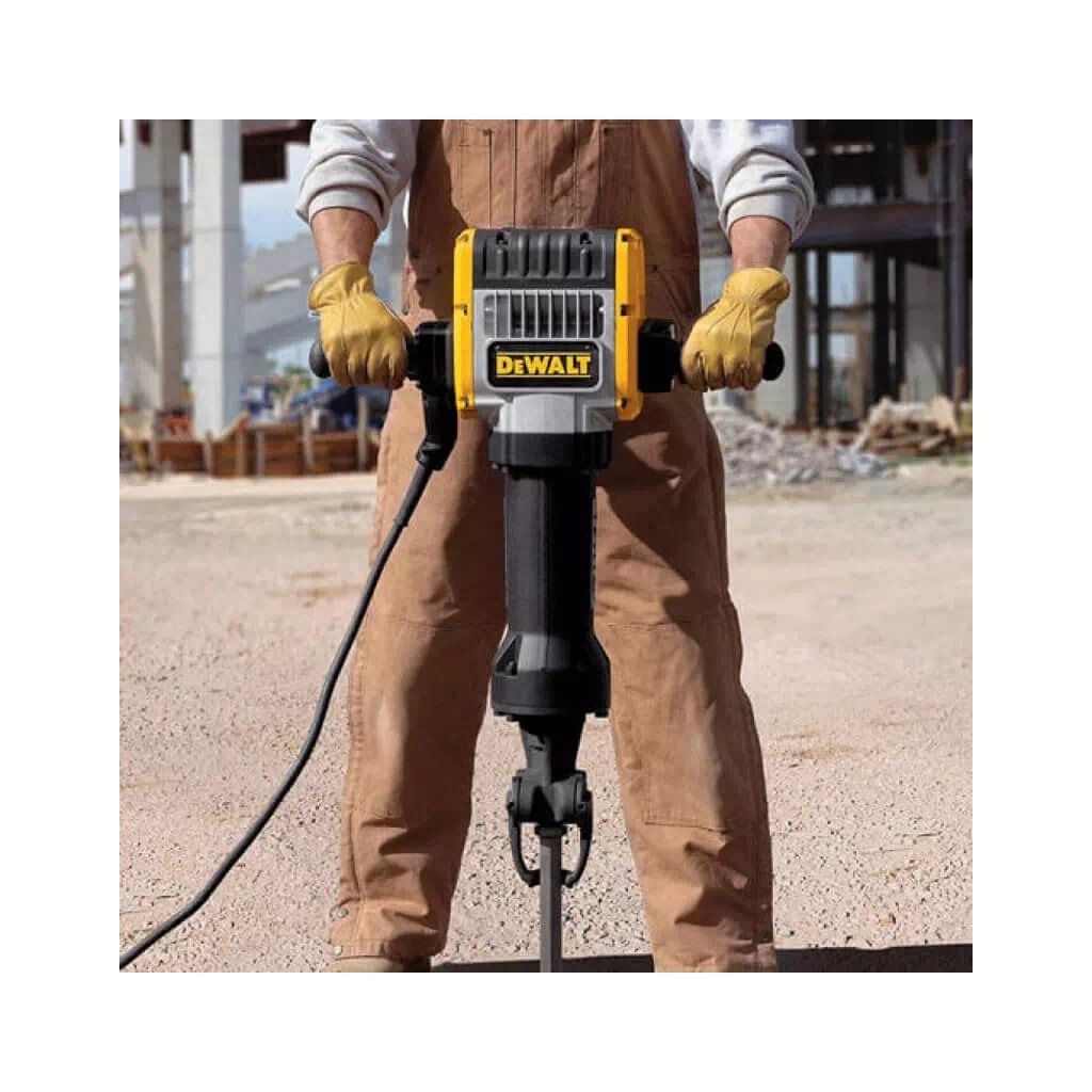 Відбійний молоток DeWALT 2100 Bт, 62 Дж, 960 уд/хв, 31 кг, візок + зубило (D25981K) - изображение 7