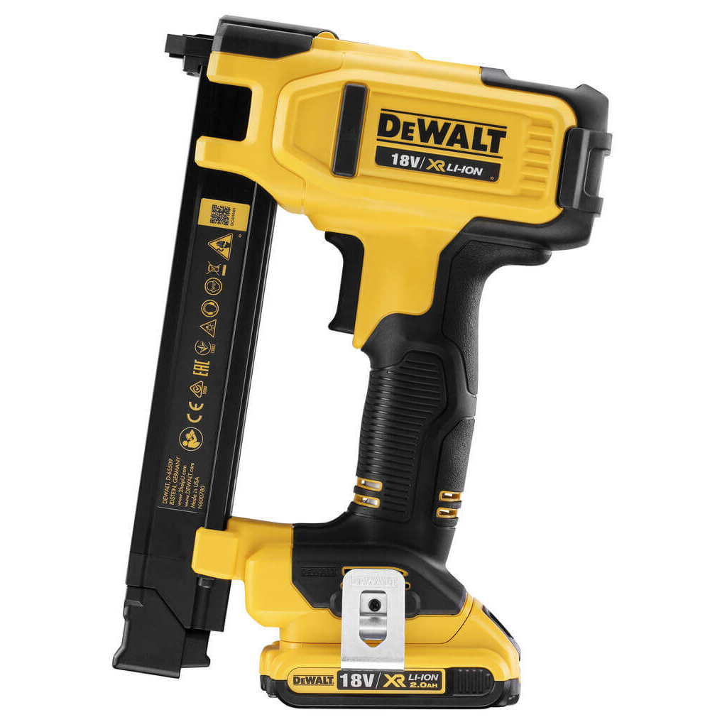 Степлер будівельний DeWALT 18В XR, довжина/ширина скоби 25/19.7 мм, 2xAh, кейс TSTAK (DCN701D2) - изображение 3