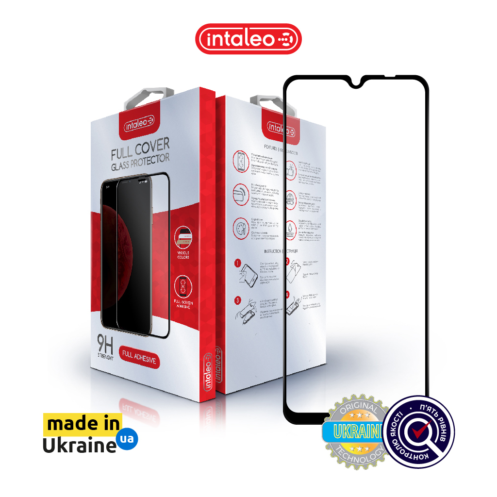 Скло захисне Intaleo Full Glue Xiaomi Redmi 10C (1283126527173) - зображення 2