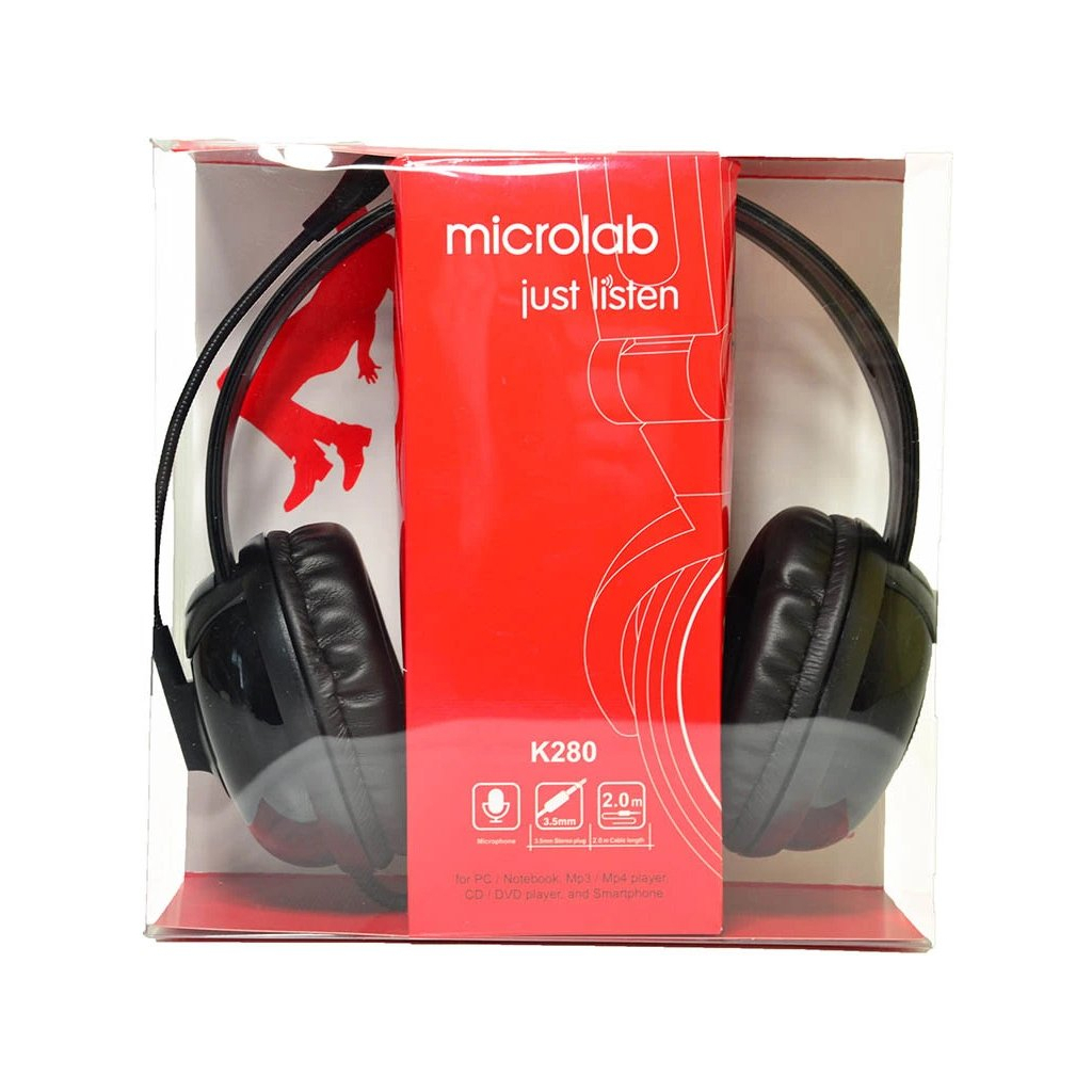 Навушники Microlab K280B Black (K280B) - зображення 6